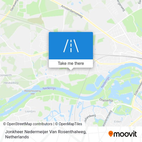Jonkheer Nedermeijer Van Rosenthalweg map