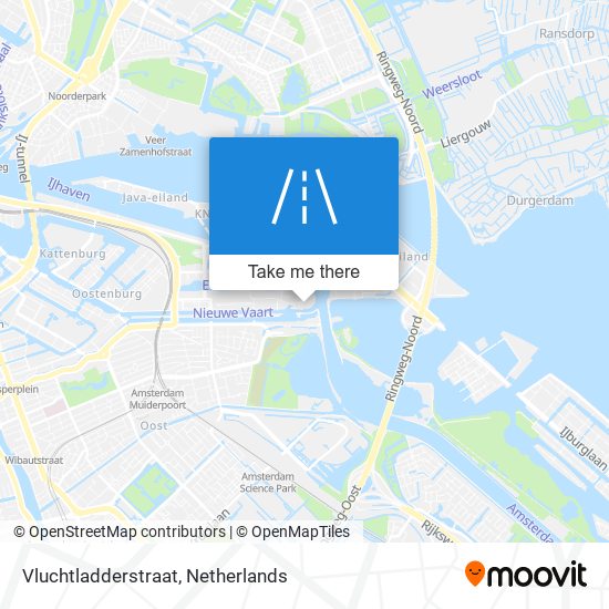 Vluchtladderstraat map