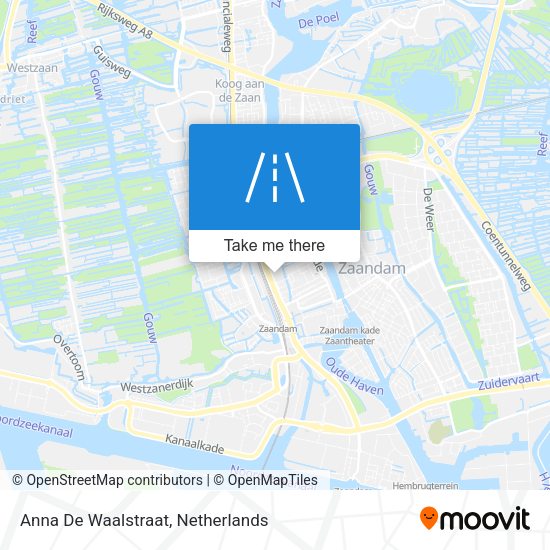 Anna De Waalstraat map