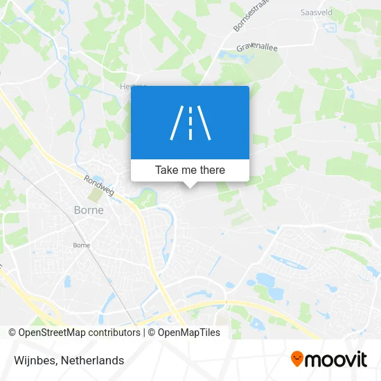 Wijnbes map