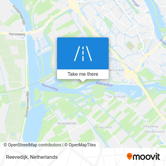 Reevedijk map