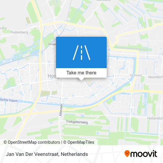 Jan Van Der Veenstraat map