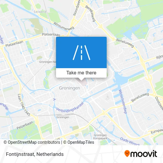 Fontijnstraat map