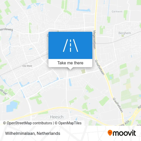 Wilhelminalaan map