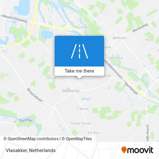 Vlasakker map