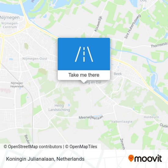 Koningin Julianalaan map