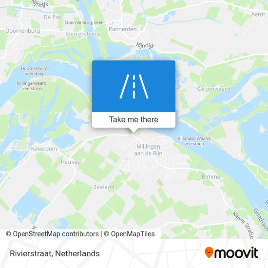 Rivierstraat Karte