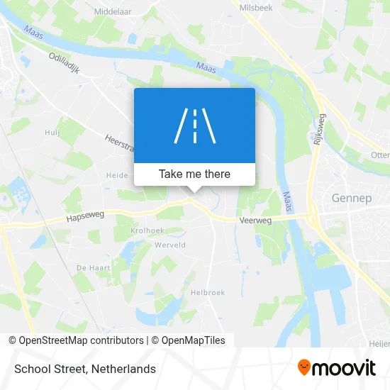 Schoolstraat map