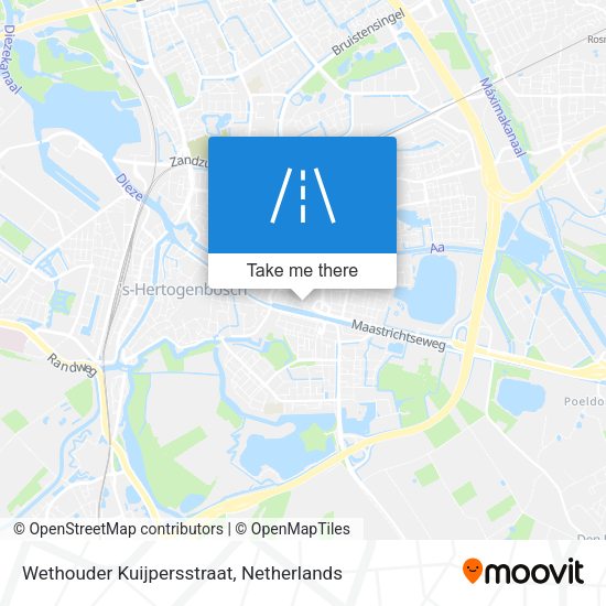 Wethouder Kuijpersstraat map