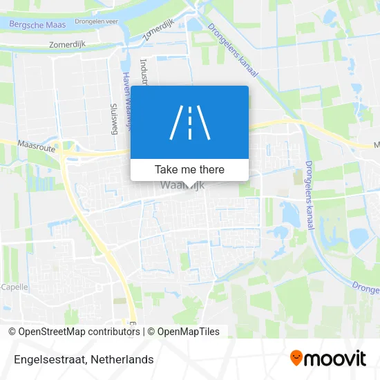 Engelsestraat map