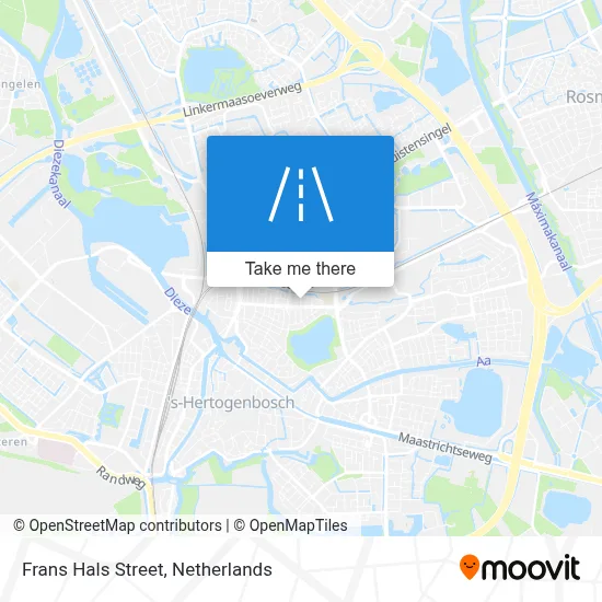 Frans Halsstraat map