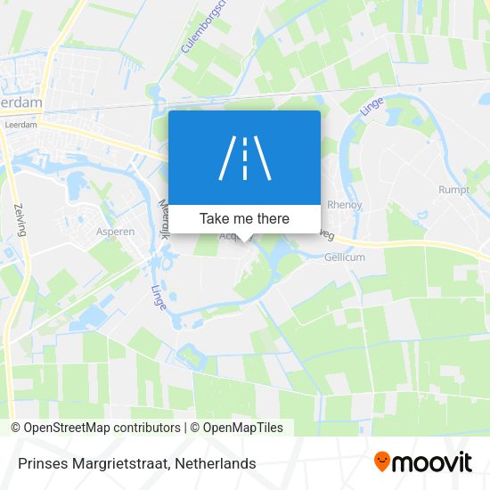 Prinses Margrietstraat map