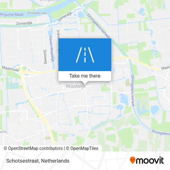 Schotsestraat map