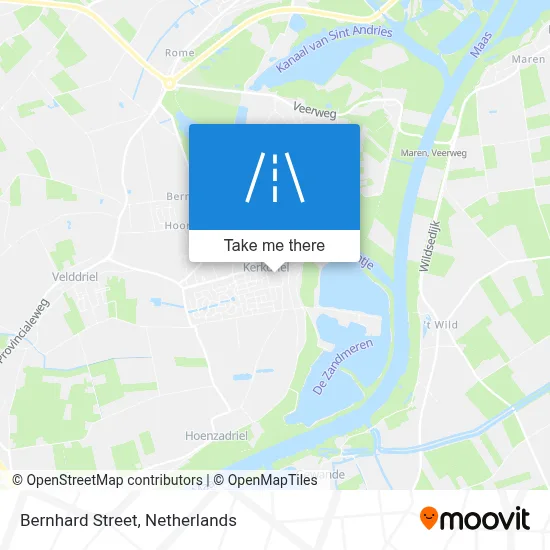 Bernhardstraat map