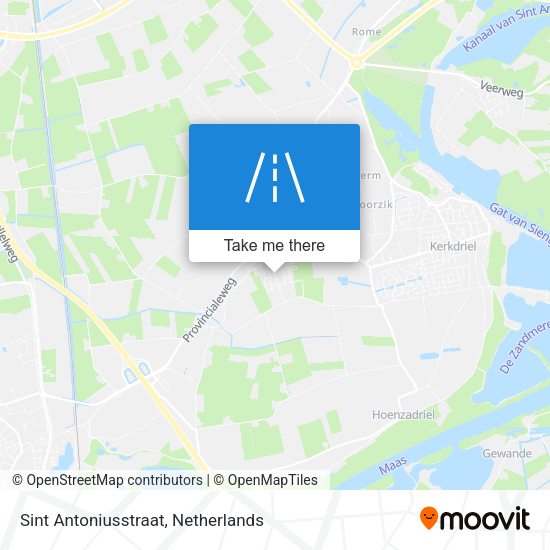 Sint Antoniusstraat map