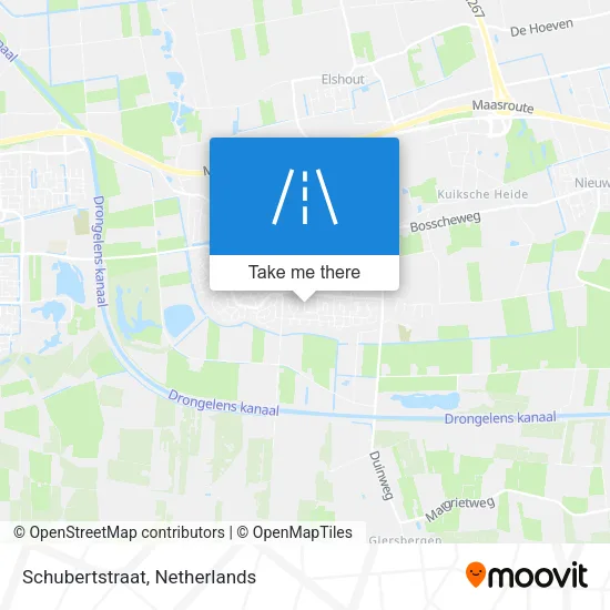 Schubertstraat map