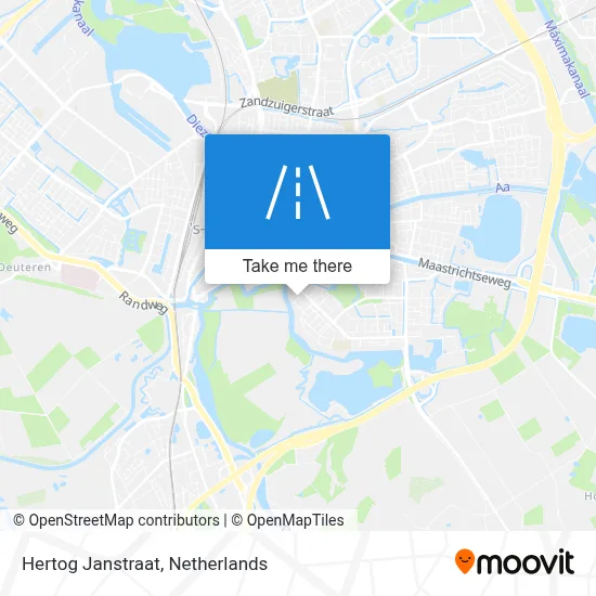 Hertog Janstraat map