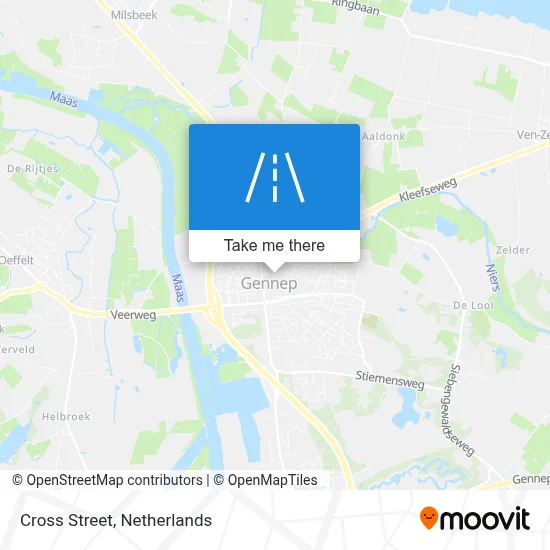 Kruisstraat map