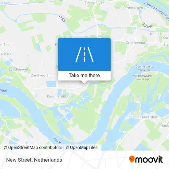Nieuwstraat map