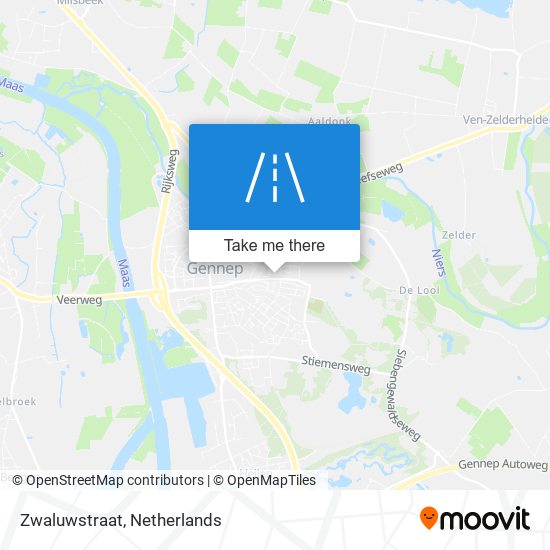 Zwaluwstraat map