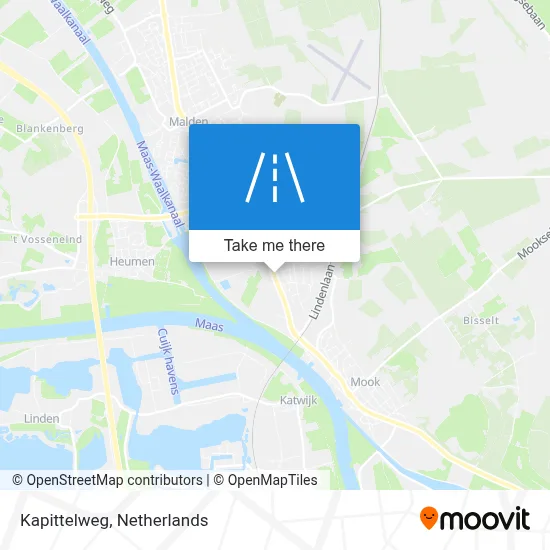 Kapittelweg map