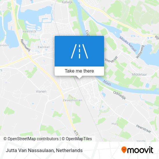 Jutta Van Nassaulaan map