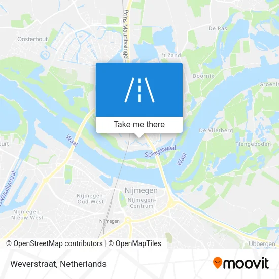 Weverstraat map