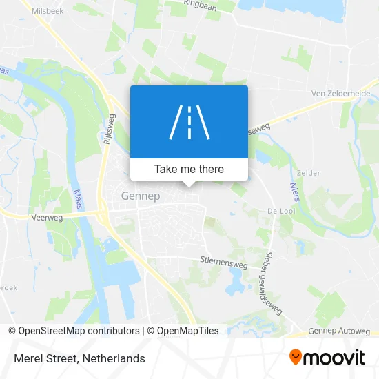Merelstraat map