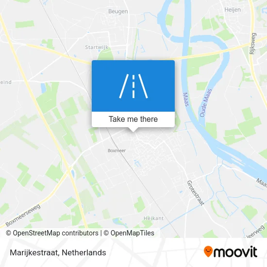 Marijkestraat map