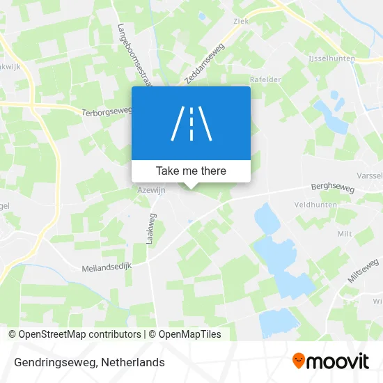 Gendringseweg Karte