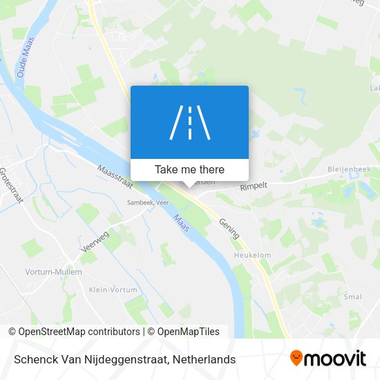 Schenck Van Nijdeggenstraat map