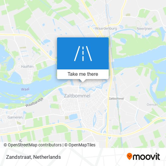 Zandstraat map