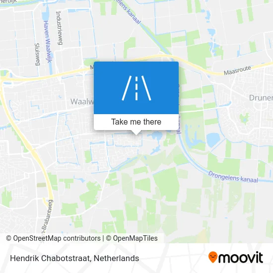 Hendrik Chabotstraat map