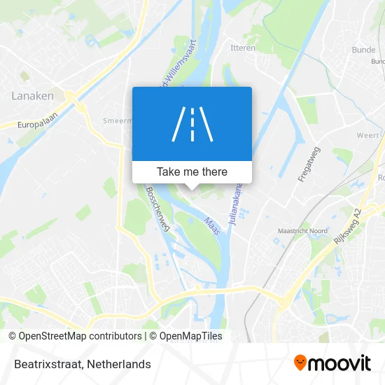 Beatrixstraat map