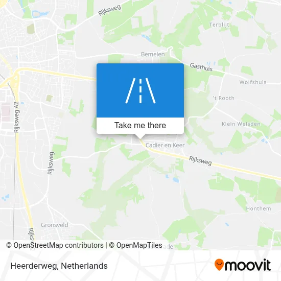 Heerderweg map