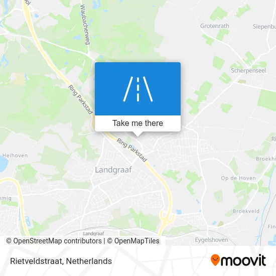 Rietveldstraat Karte