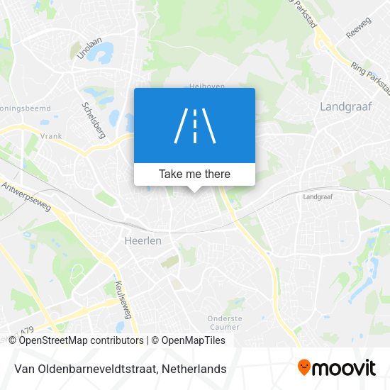 Van Oldenbarneveldtstraat map