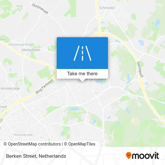 Berkenstraat map
