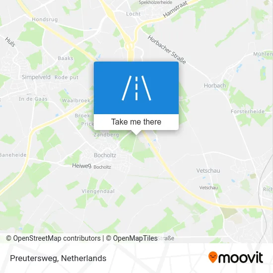 Preutersweg map
