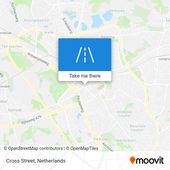 Kruisstraat map