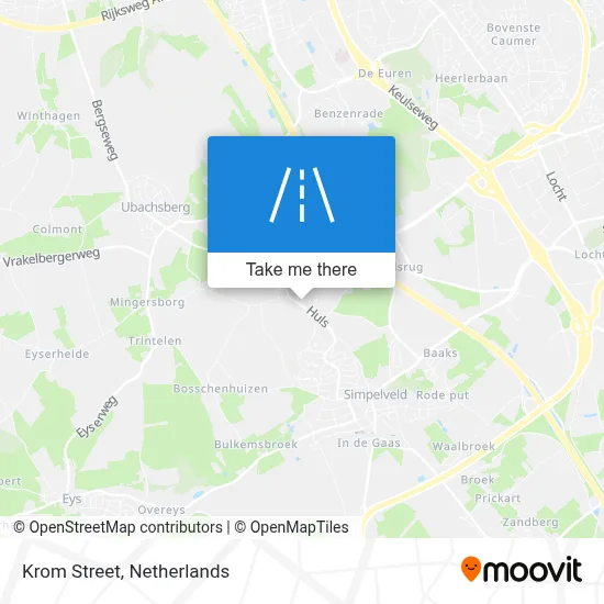 Kromstraat map