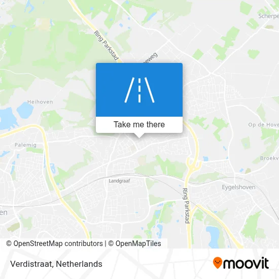 Verdistraat map