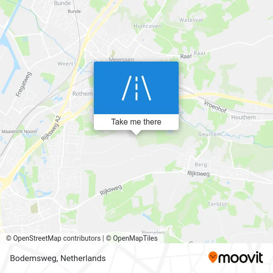 Bodemsweg map