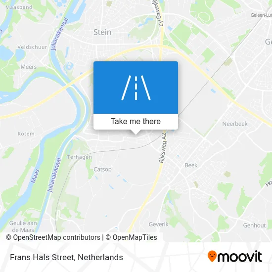 Frans Halsstraat map