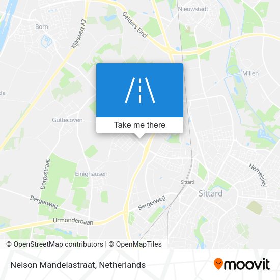 Nelson Mandelastraat map