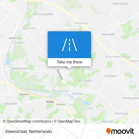 Steenstraat map