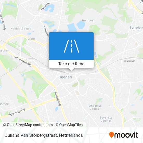 Juliana Van Stolbergstraat map