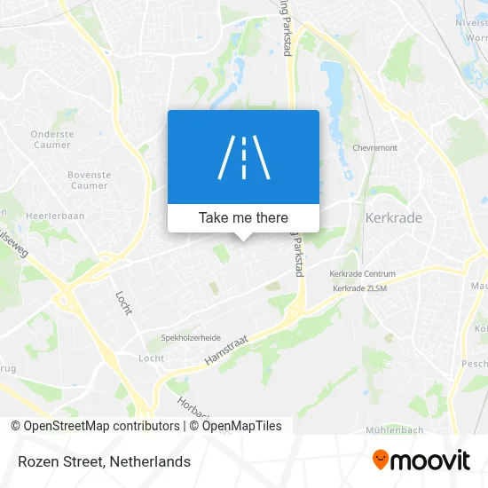 Rozenstraat map