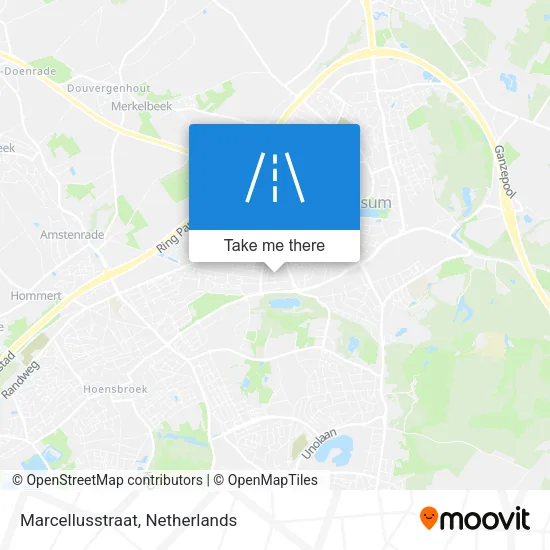 Marcellusstraat map