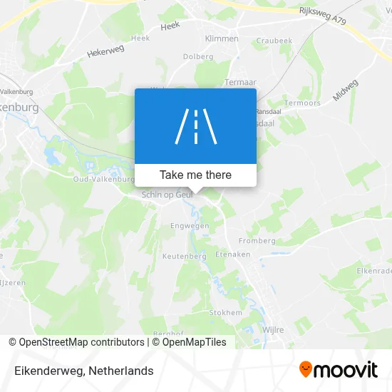 Eikenderweg map